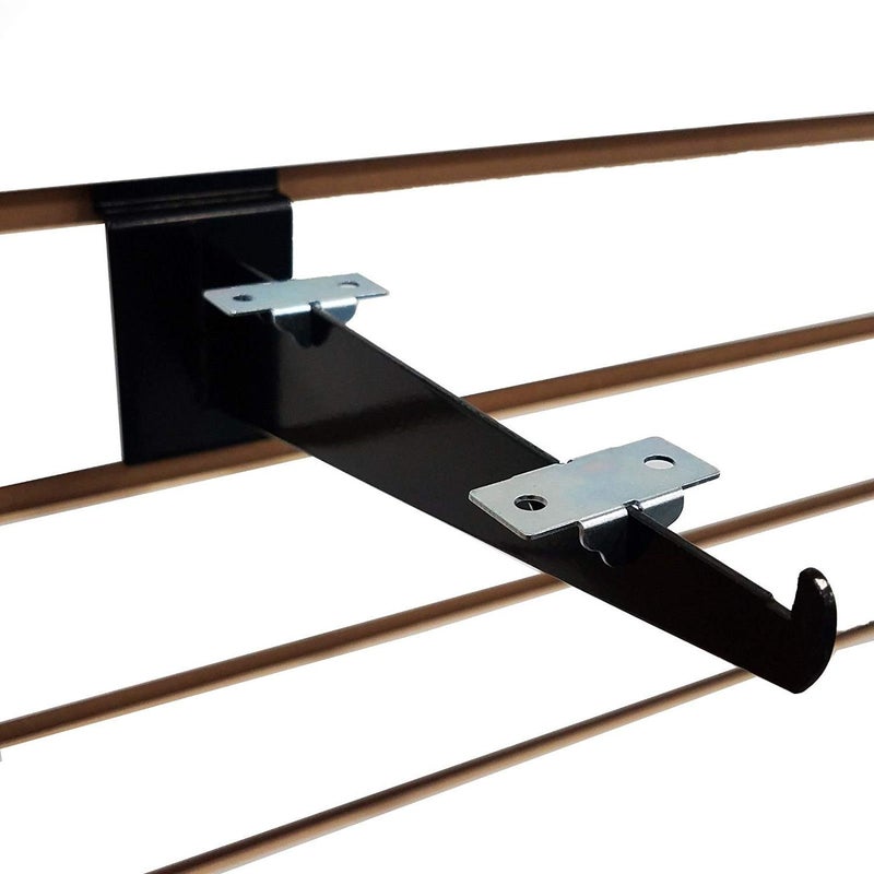 Store Fixtures Direct Center Shelf Rest Clip & Rubber Cushion for Brackets to Hang Glass, Wood Or Metal Shelf, 20 Pack - Image 3